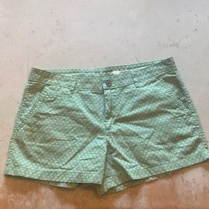 GAP Size 8 Green Summer Shorts